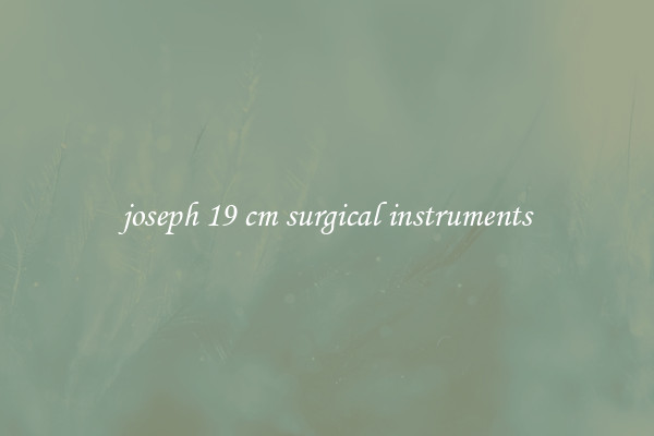 joseph 19 cm surgical instruments