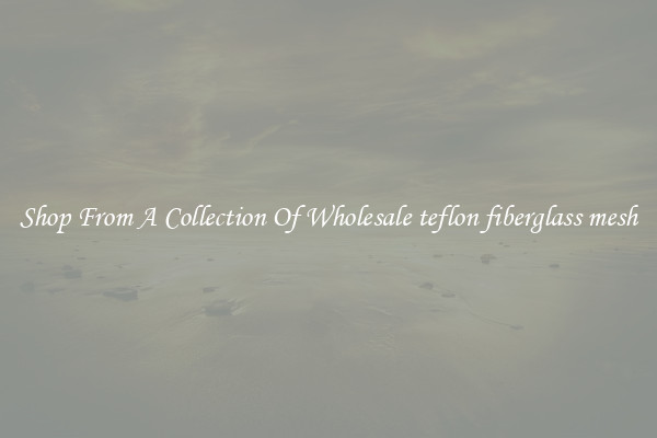 Shop From A Collection Of Wholesale teflon fiberglass mesh