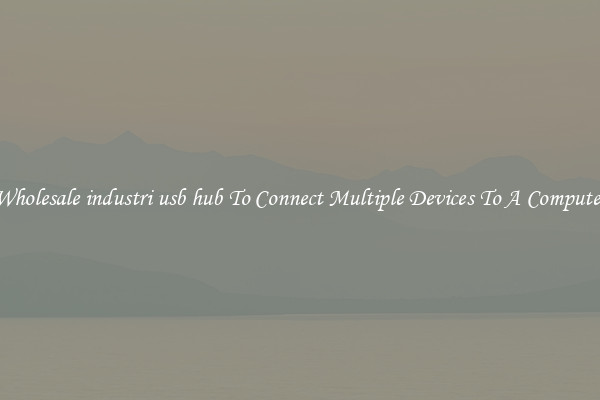 Wholesale industri usb hub To Connect Multiple Devices To A Computer