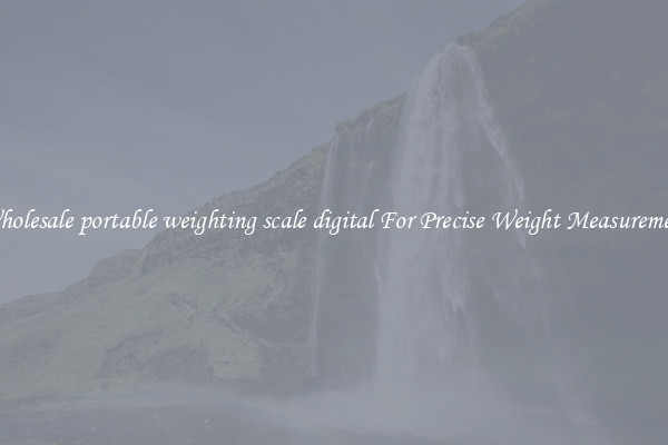 Wholesale portable weighting scale digital For Precise Weight Measurement