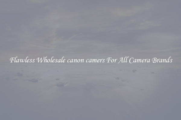 Flawless Wholesale canon camers For All Camera Brands