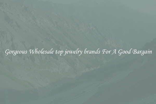 Gorgeous Wholesale top jewelry brands For A Good Bargain