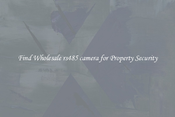 Find Wholesale rs485 camera for Property Security